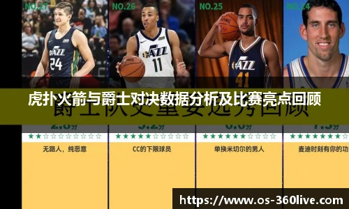 虎扑火箭与爵士对决数据分析及比赛亮点回顾